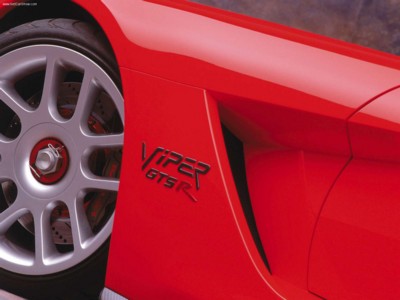 Dodge Viper GTS-R 2000 poster