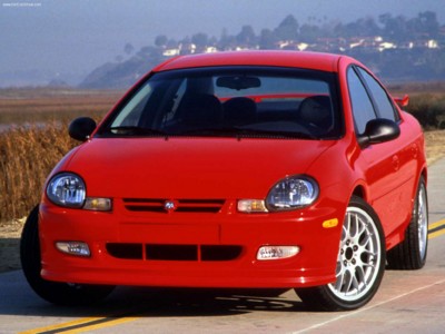 Dodge Neon RT 2001 canvas poster