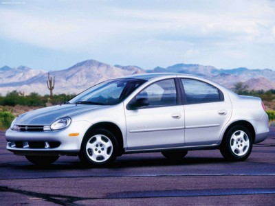 Dodge Neon 1999 Poster with Hanger