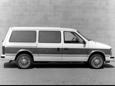 Dodge Caravan 1987 tote bag