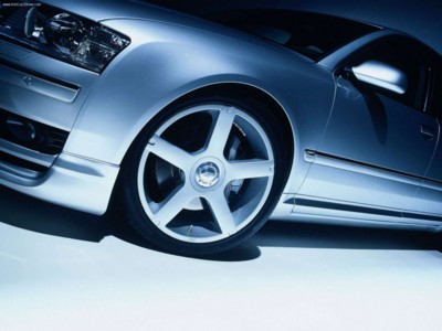 ABT Audi AS8 2003 metal framed poster