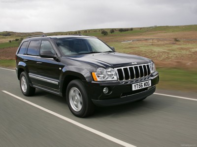 Jeep Grand Cherokee UK Version 2007 Poster with Hanger