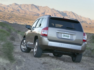 Jeep Compass 2007 canvas poster