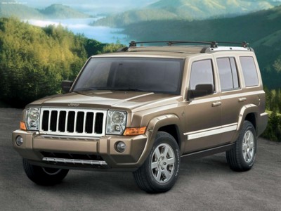 Jeep Commander 4x4 Limited 5.7 HEMI 2006 Poster with Hanger