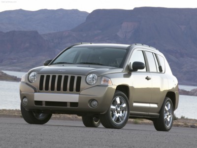 Jeep Compass 2007 canvas poster