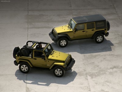 Jeep Wrangler Unlimited 2007 poster