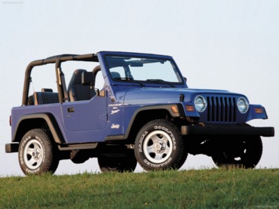 Jeep Wrangler 1997 Poster with Hanger
