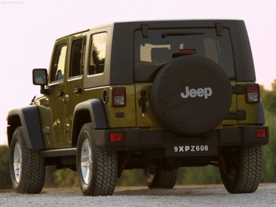 Jeep Wrangler Unlimited 2007 poster
