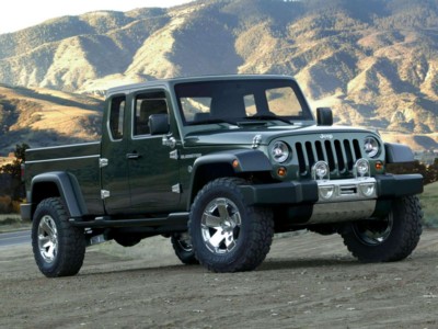 Jeep Gladiator Concept 2005 canvas poster