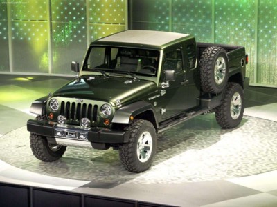 Jeep Gladiator Concept 2005 canvas poster