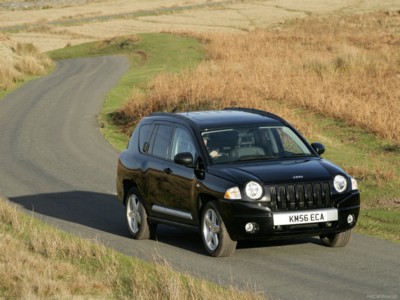 Jeep Compass UK Version 2007 canvas poster