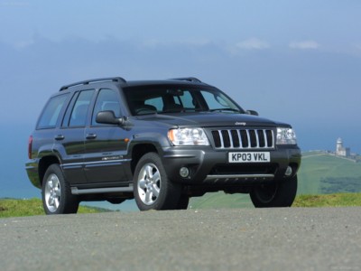 Jeep Grand Cherokee UK Version 2003 Poster with Hanger