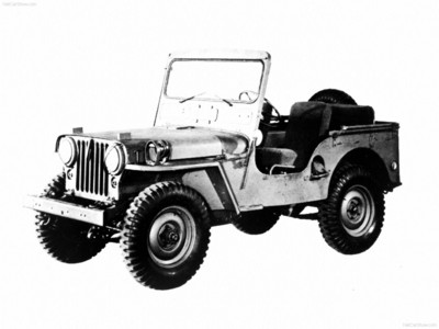 Jeep M-38 1950 Mouse Pad 579380