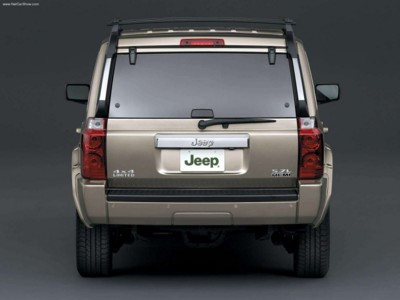 Jeep Commander 4x4 Limited 5.7 HEMI 2006 stickers 579481