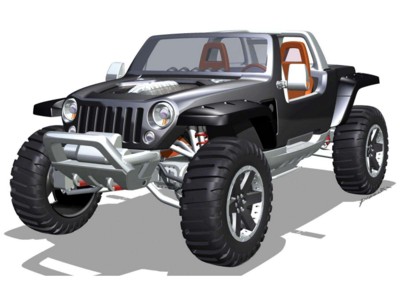 Jeep Hurricane Concept 2005 stickers 579482