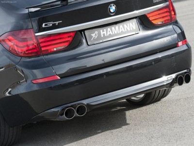 Hamann BMW 5-Series GT 2010 metal framed poster