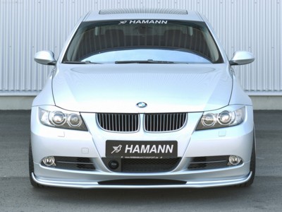 Hamann BMW 3er E90 2005 metal framed poster