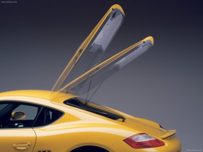 Porsche Cayman 2007 Poster with Hanger