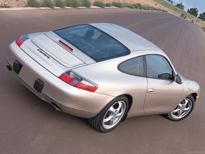 Porsche 911 Carrera Coupe 2001 poster