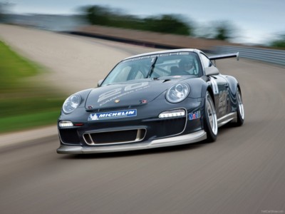 Porsche 911 GT3 Cup 2010 canvas poster