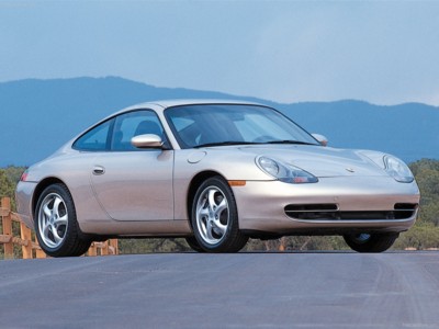 Porsche 911 Carrera Coupe 2001 poster