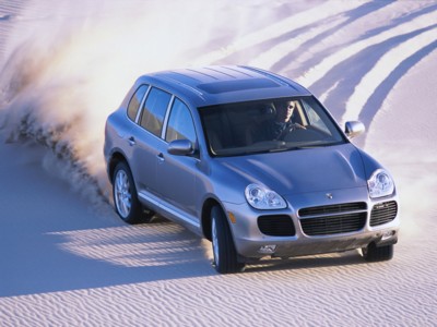 Porsche Cayenne Turbo 2004 poster