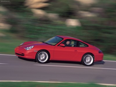 Porsche 911 Carrera 2002 poster