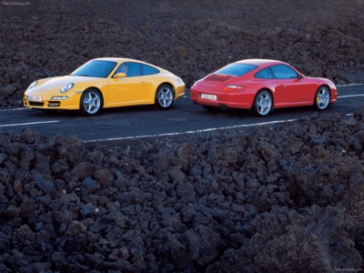 Porsche 911 Carrera 2005 poster