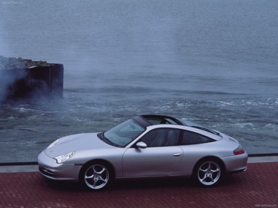 Porsche 911 Targa 2002 poster