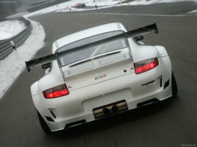Porsche GT3 RSR 2009 Poster with Hanger