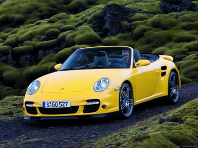 Porsche 911 Turbo Cabriolet 2008 Poster 581792