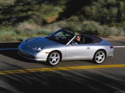 Porsche 911 Carrera Cabriolet 2004 tote bag #NC190503