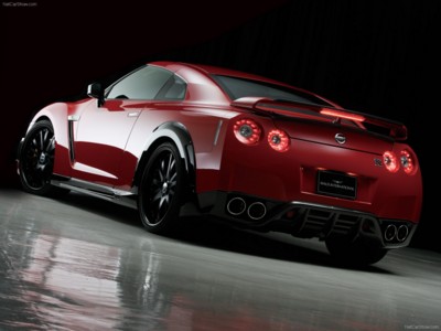 Wald Nissan GT-R 2008 Poster with Hanger