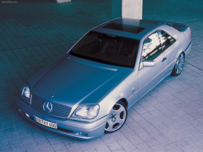 Wald Mercedes-Benz CL-Class W140 2001 metal framed poster