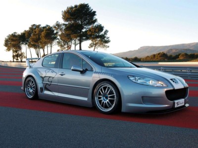 Peugeot 407 Silhouette Concept 2004 poster