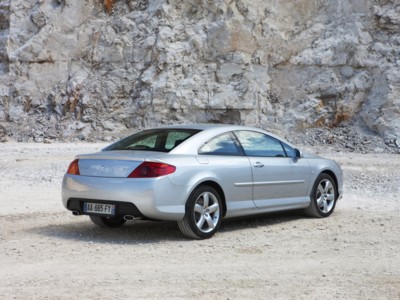 Peugeot 407 Coupe 2010 canvas poster
