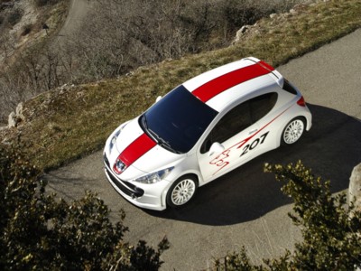 Peugeot 207 RCup Concept 2006 poster
