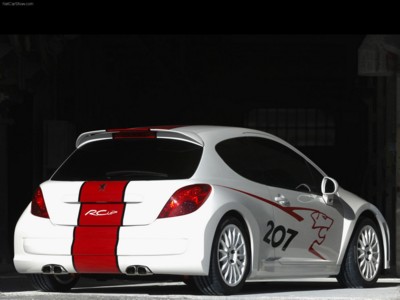Peugeot 207 RCup Concept 2006 poster