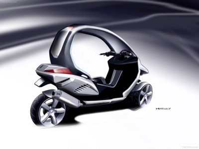 Peugeot HYmotion3 Compressor Concept 2008 Tank Top