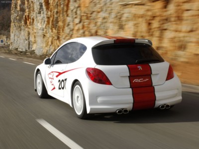 Peugeot 207 RCup Concept 2006 stickers 585350