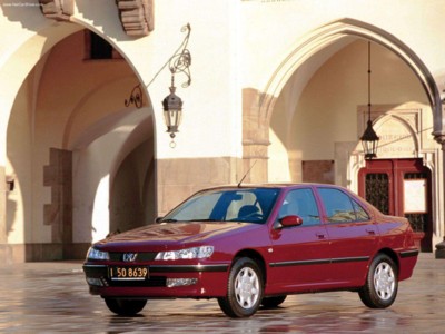 Peugeot 406 Sedan 1999 tote bag