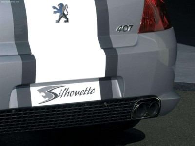Peugeot 407 Silhouette Concept 2004 stickers 586028