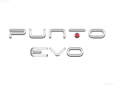 Fiat Punto Evo 2010 Poster with Hanger