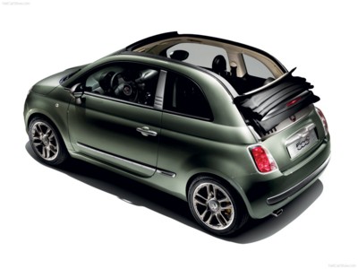 Fiat 500C 2010 poster