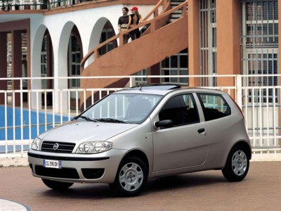 Fiat Punto Active 2003 Poster with Hanger
