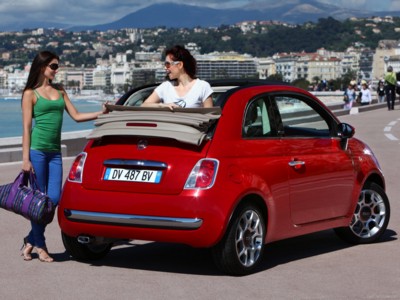 Fiat 500C 2010 poster