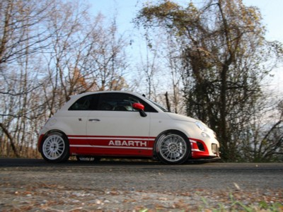 Fiat 500 Abarth R3T 2010 tote bag