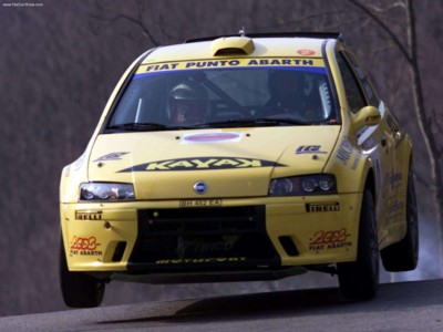 Fiat Punto Rally 2003 mouse pad