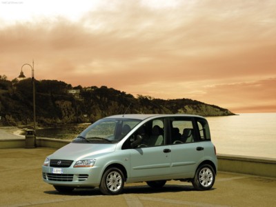 Fiat Multipla 2004 Poster with Hanger