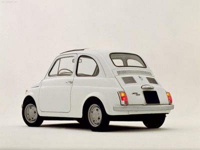 Fiat 500 1957 poster